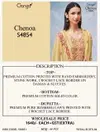 Chenoa 4854 By Ganga Cotton Printed Embroidery Work Salwar Kameez Online Wholesale